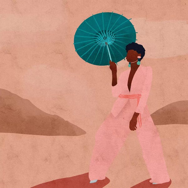 Large Minimalist Art - Canvas Prints: Afrikanaa by Reyna Noriega
