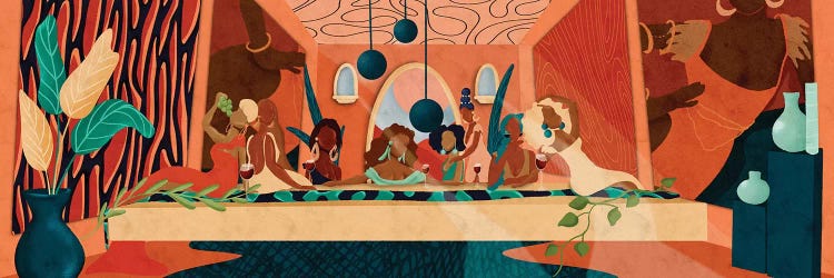 Last Supper by Reyna Noriega wall art