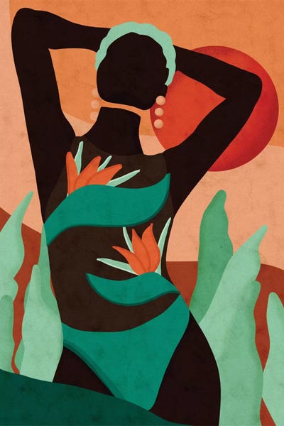 Large Minimalist Art - Canvas Prints: Esperanza by Reyna Noriega