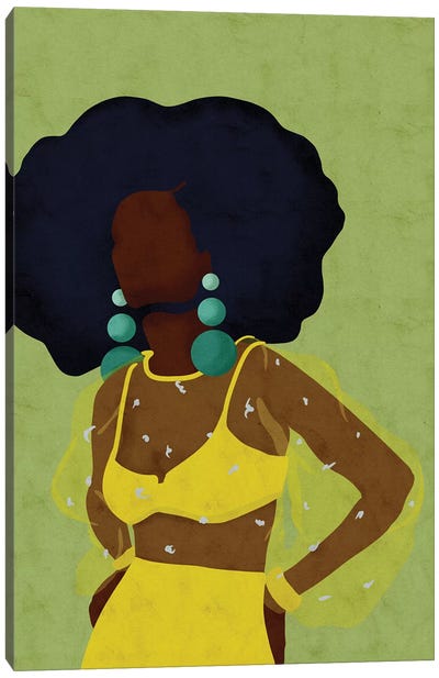 Stella Canvas Art Print - #BlackGirlMagic