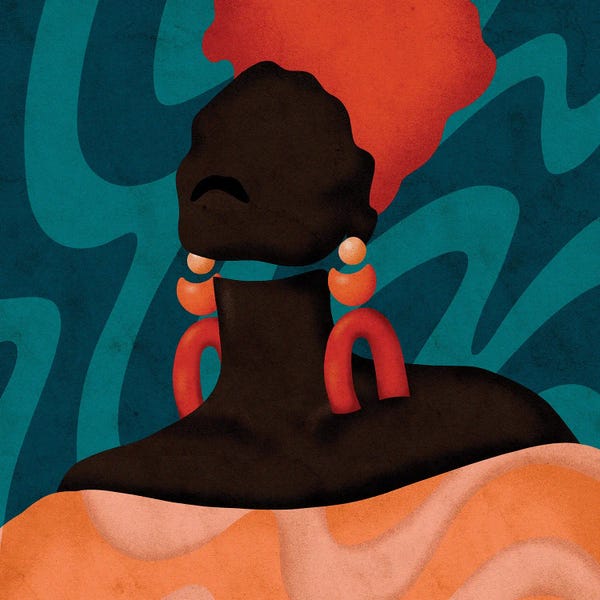 Large Minimalist Art - Canvas Prints: Sonya by Reyna Noriega