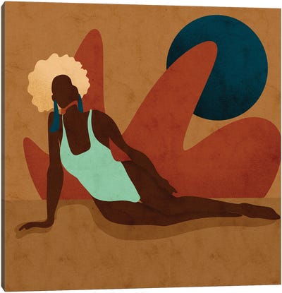 I Miss Summer Canvas Art Print - Women's Swimsuit & Bikini Art