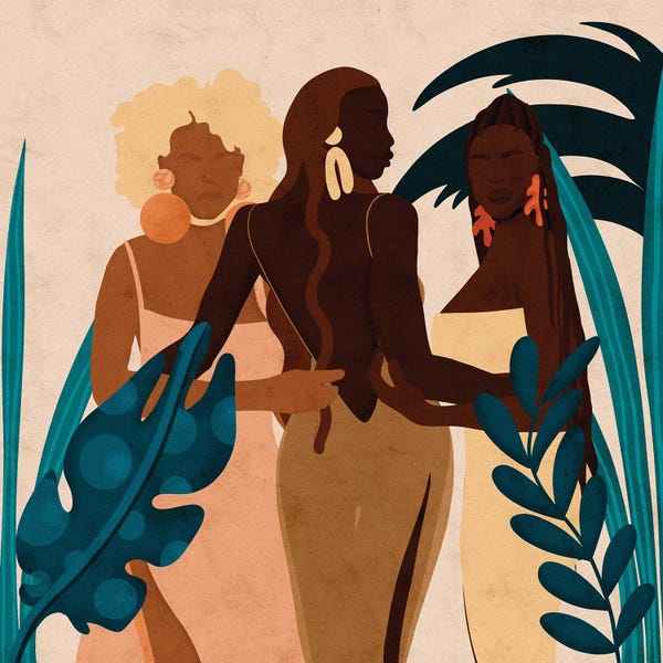 Accessories: Sisters Square by Reyna Noriega