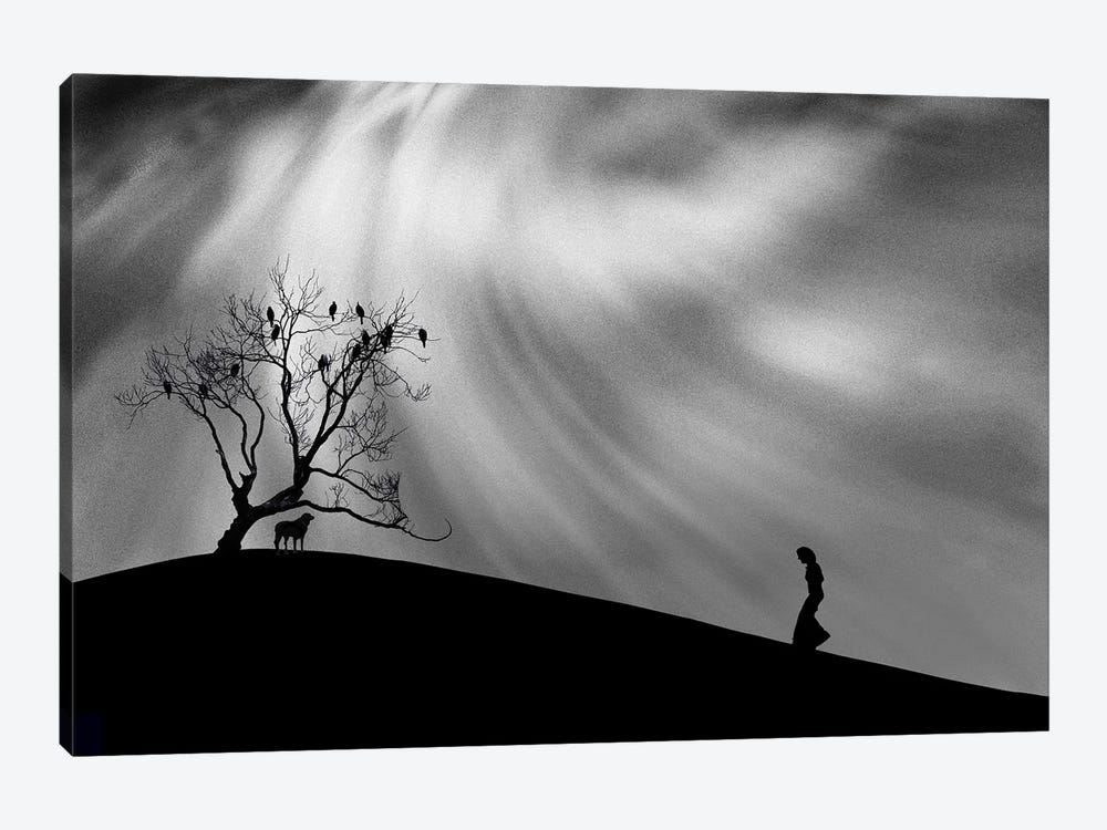 Uphill Walk by Peter Hammer 1-piece Art Print