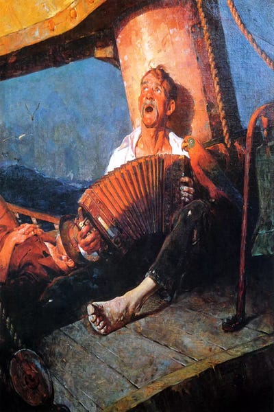 Norman Rockwell: Home Sweet Home by Norman Rockwell