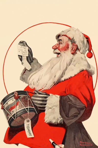 Norman Rockwell: A Drum for Tommy by Norman Rockwell