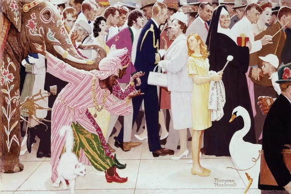 Norman Rockwell: The Saturday People by Norman Rockwell