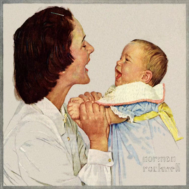 Harmony by Norman Rockwell wall art