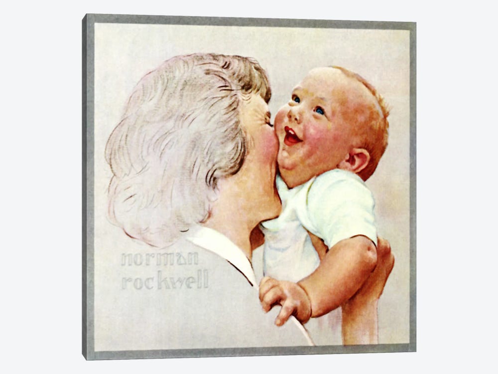 Afterglow by Norman Rockwell 1-piece Art Print