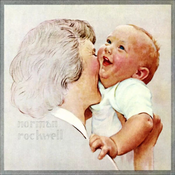 Norman Rockwell: Afterglow by Norman Rockwell