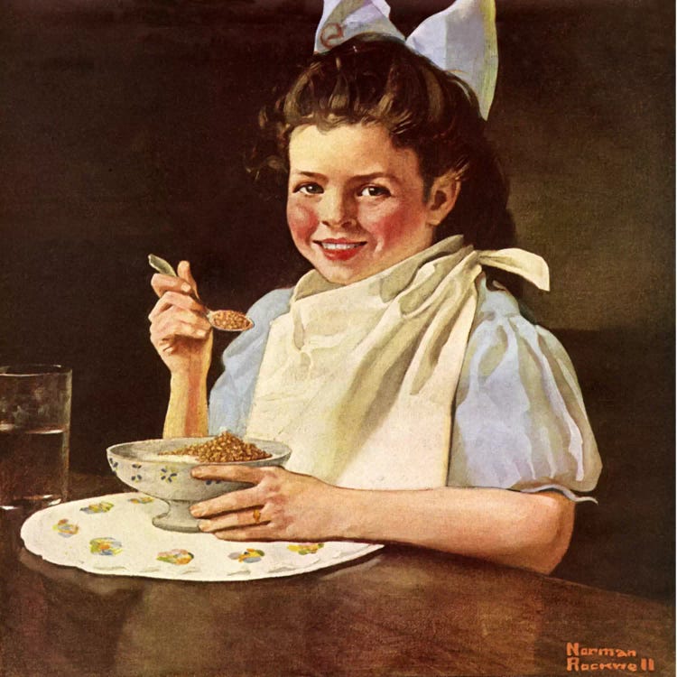 "There's a Reason" by Norman Rockwell wall art