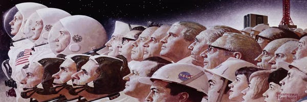 Norman Rockwell: Apollo and Beyond by Norman Rockwell