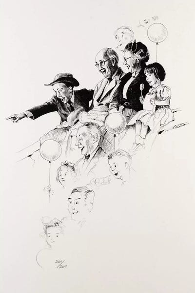 Norman Rockwell: Circus by Norman Rockwell