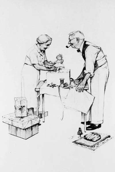 Norman Rockwell: Christmas by Norman Rockwell