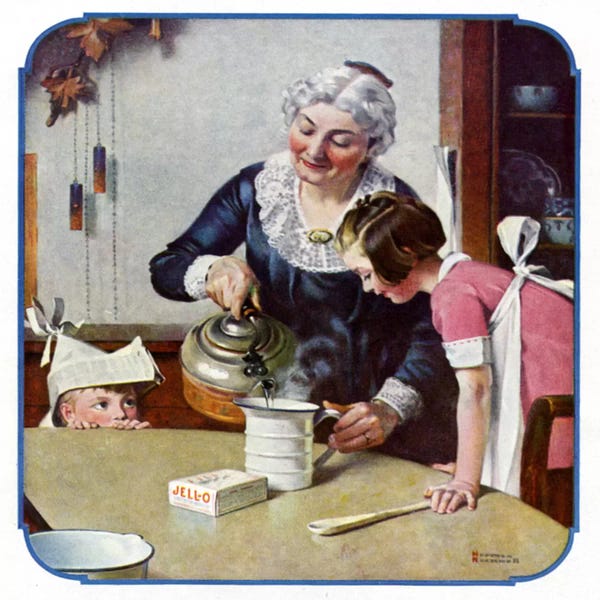 Cooking & Baking: "It's So Simple" by Norman Rockwell