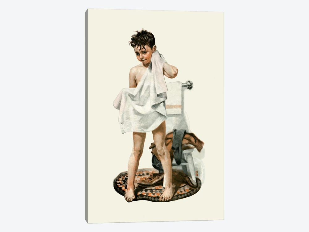 C-L-E-A-N by Norman Rockwell 1-piece Art Print
