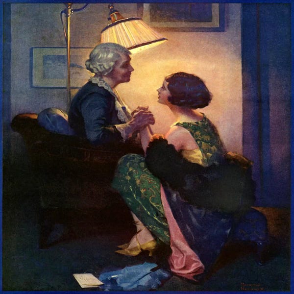 Norman Rockwell: The Party after the Party by Norman Rockwell