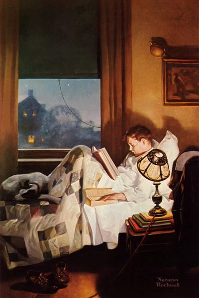 Norman Rockwell: And Every Lad May Be Aladdin by Norman Rockwell