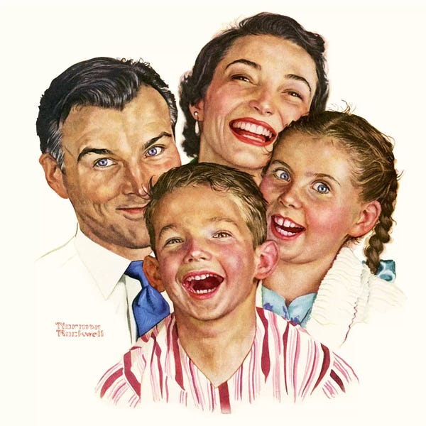 Norman Rockwell: The Greatest Joys Are Shared by Norman Rockwell