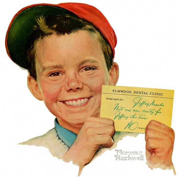 Norman Rockwell: Portrait of Jeffrey Marks by Norman Rockwell