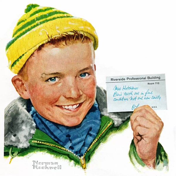 Norman Rockwell: Portrait of Ben Hotchkiss by Norman Rockwell