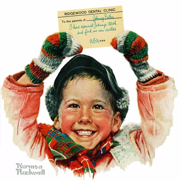 Norman Rockwell: Portrait of Johny Bolton by Norman Rockwell