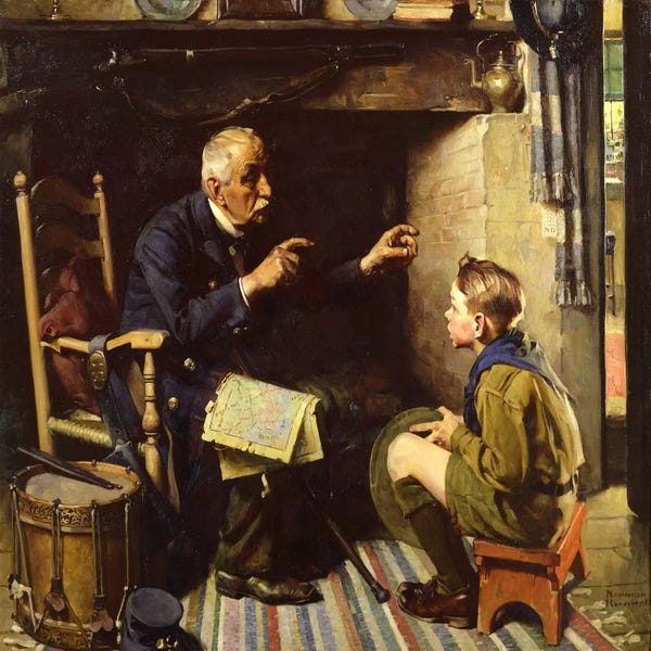 Norman Rockwell: If Your Wisdom Teeth Could Talk They'd Say, "Use Colgate's" by Norman Rockwell