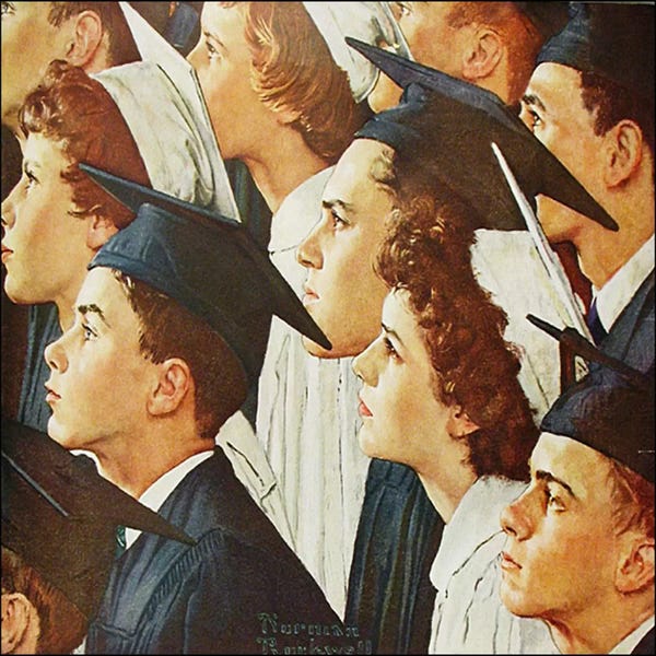 Norman Rockwell: Bright Future for Banking by Norman Rockwell