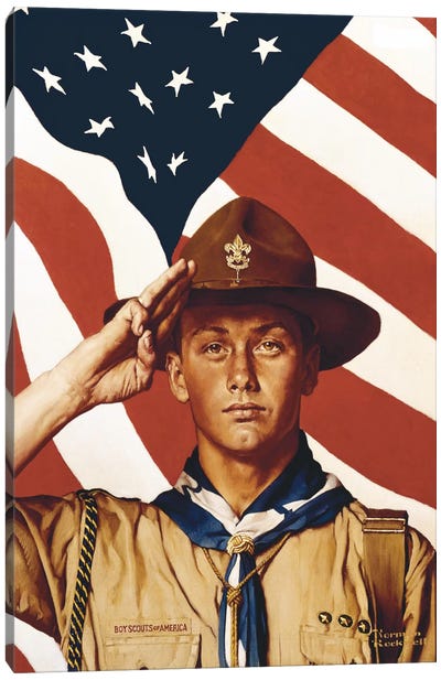 We, Too, Have a Job to Do Canvas Art Print - Soldier