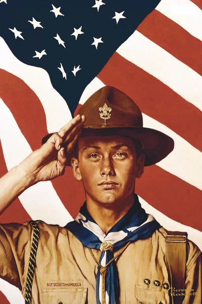 Norman Rockwell: We, Too, Have a Job to Do by Norman Rockwell