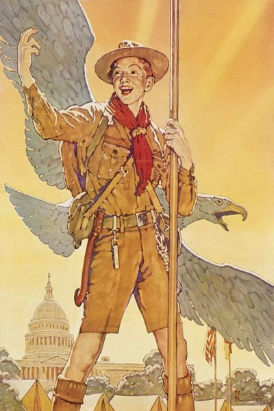 Norman Rockwell: On to Washington by Norman Rockwell