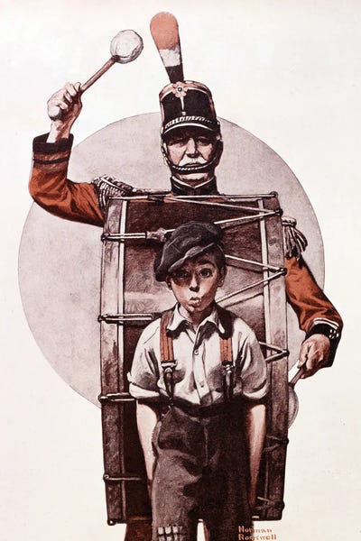 Norman Rockwell: Fourth of July by Norman Rockwell