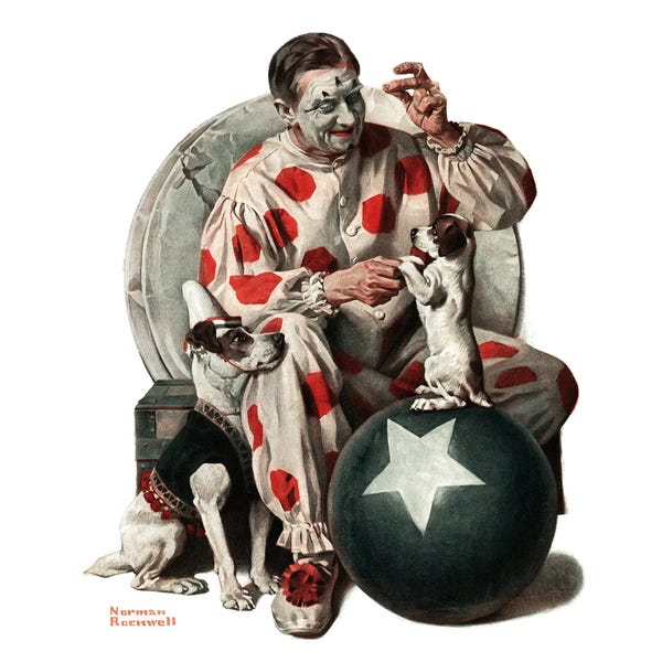 Norman Rockwell: Between The Acts by Norman Rockwell