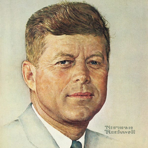 Norman Rockwell: John F. Kennedy by Norman Rockwell