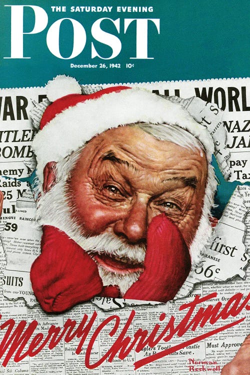 Santa's In The News Cover