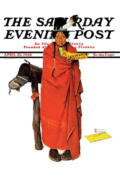 Magazines: See America First by Norman Rockwell