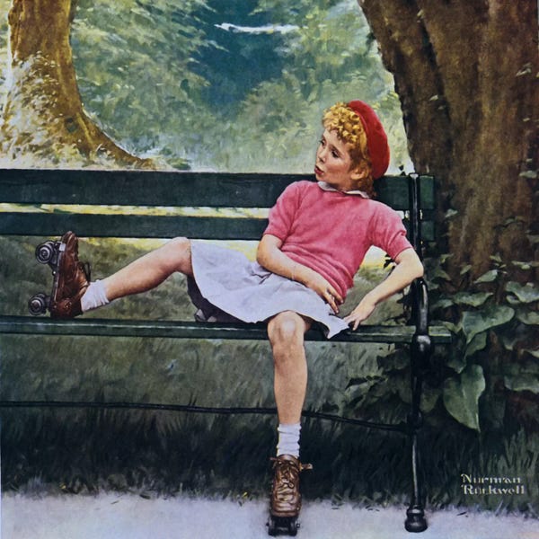 Norman Rockwell: The Meeting by Norman Rockwell