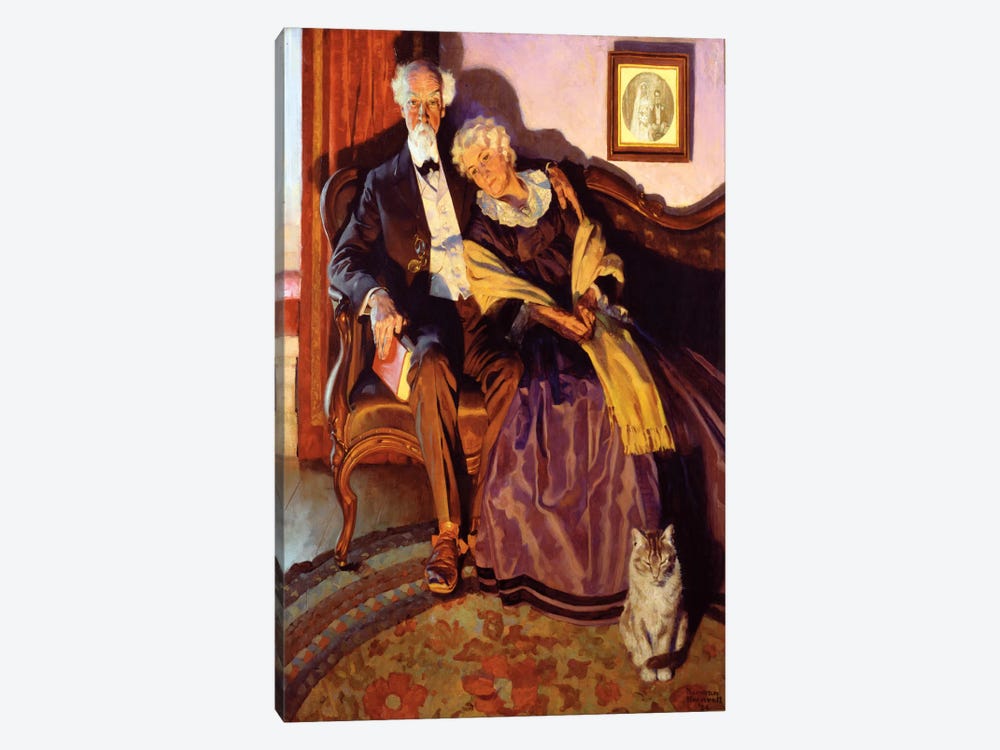 When Winter Comes by Norman Rockwell 1-piece Canvas Art Print