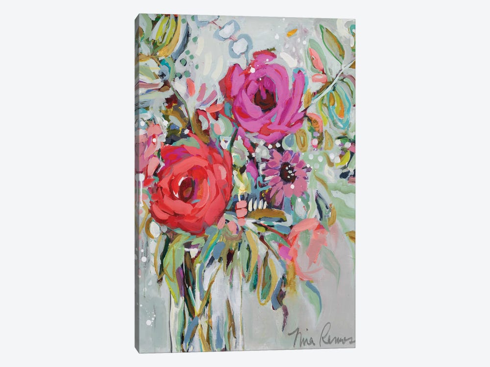 Blooming in Sunshine I by Nina Ramos 1-piece Canvas Art