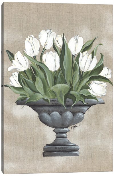 Tulip Urn Canvas Art Print
