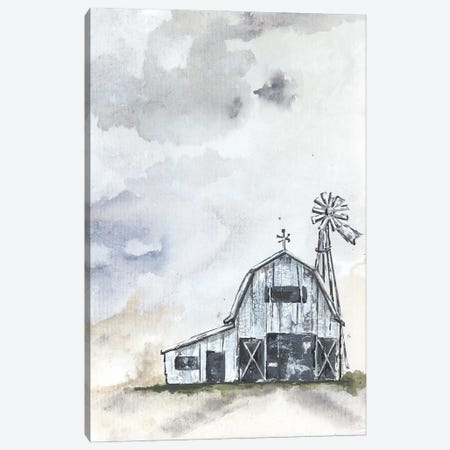 Haven Mini Barn Canvas Print #NRS40} by Julie Norkus Canvas Art Print