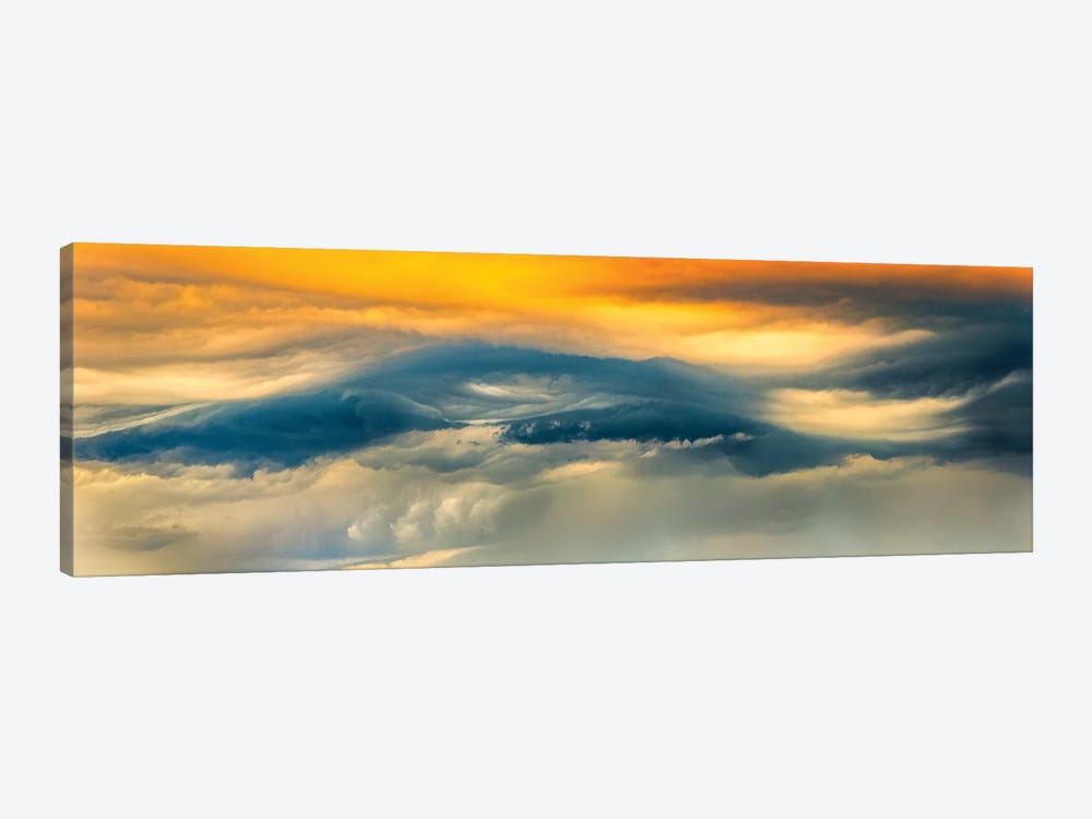 Panoramic Wave Sky by Nik Rave 1-piece Canvas Wall Art