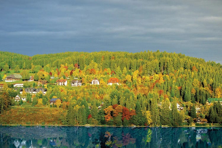 Germany View On An Embankment by Nik Rave wall art