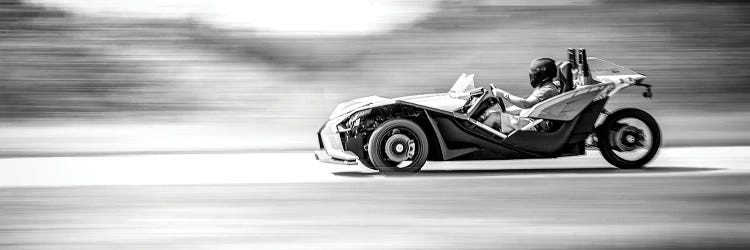 Polaris Slingshot On The Track In Motion