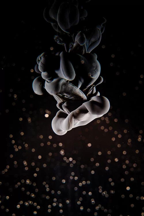 Skyfall: Ink In Water Injection by Nik Rave wall art