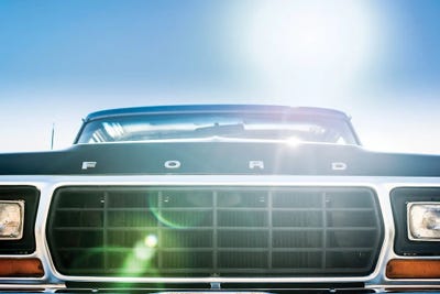 Old Ford Track by Nik Rave canvas print