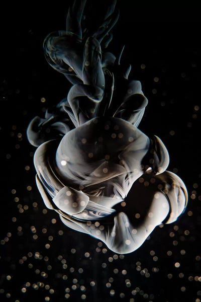 Abstract Photography: Skyfall 2: Ink In Water Injection by Nik Rave