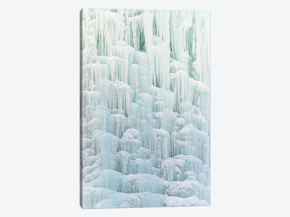 Frozen Waterfall II by Nik Rave 1-piece Canvas Artwork