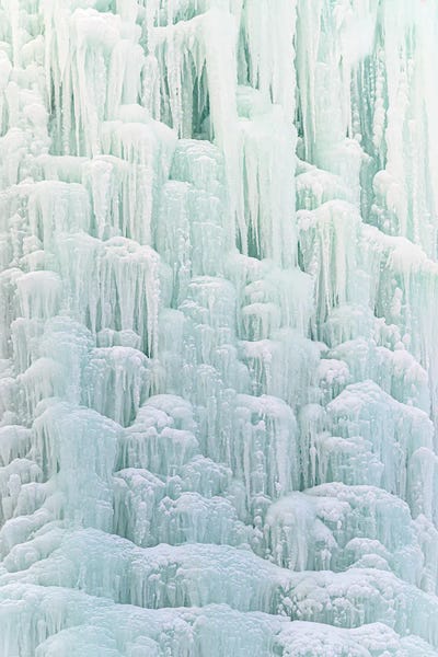 Ice & Snow Close-Ups: Frozen Waterfall II by Nik Rave