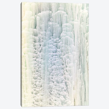 Frozen Waterfall III Canvas Print #NRV356} by Nik Rave Canvas Art Print